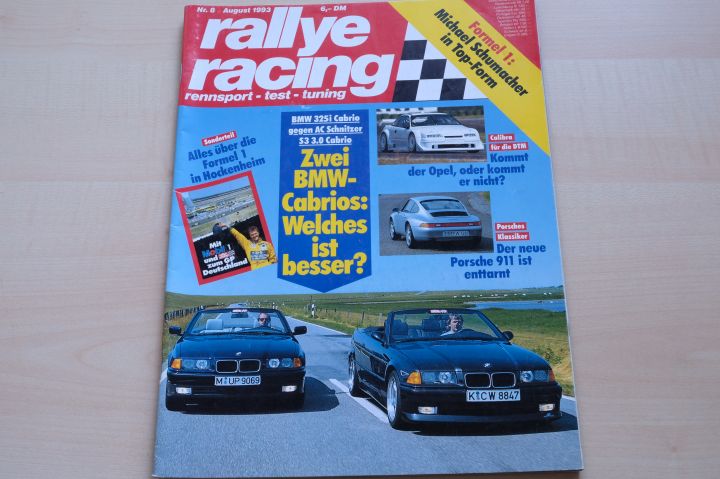 Deckblatt Rallye Racing (08/1993)